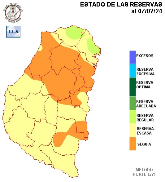 Mapa de reservas