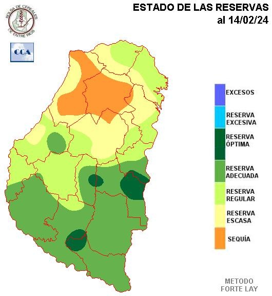 Mapa de reservas