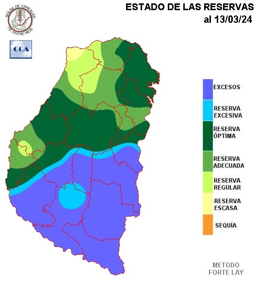 Mapa de reservas