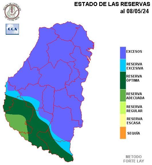 Mapa de reservas