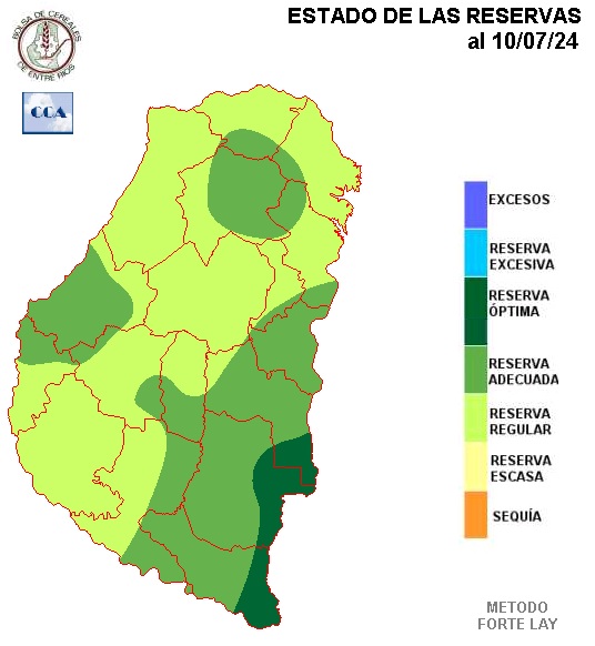 Mapa de reservas