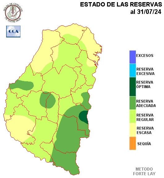 Mapa de reservas