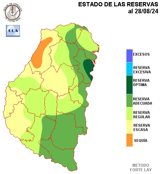 Mapa de reservas