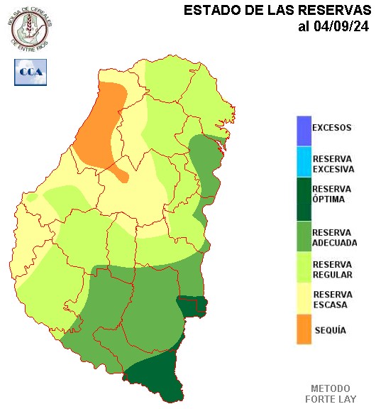 Mapa de reservas