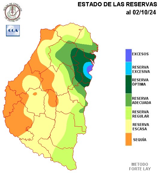 Mapa de reservas