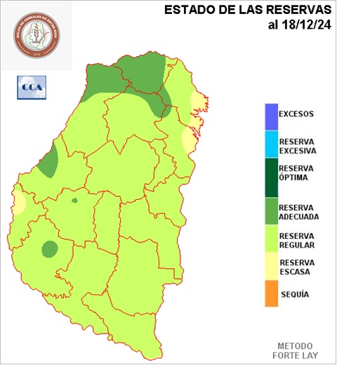 Mapa de reservas