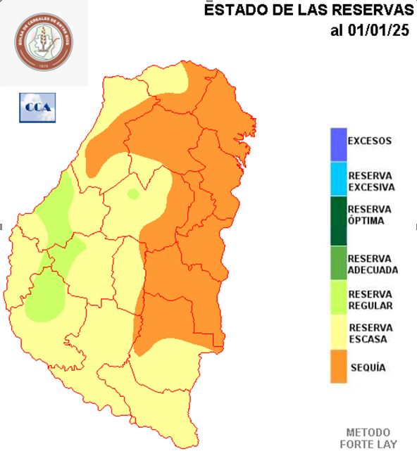 Mapa de reservas