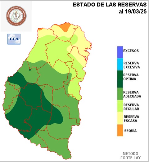 Mapa de reservas