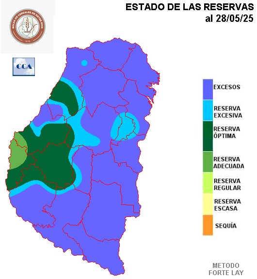 Mapa de reservas