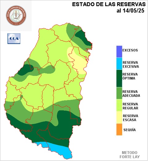 Mapa de reservas