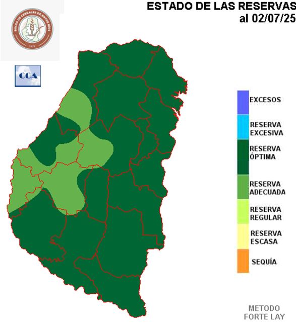 Mapa de reservas