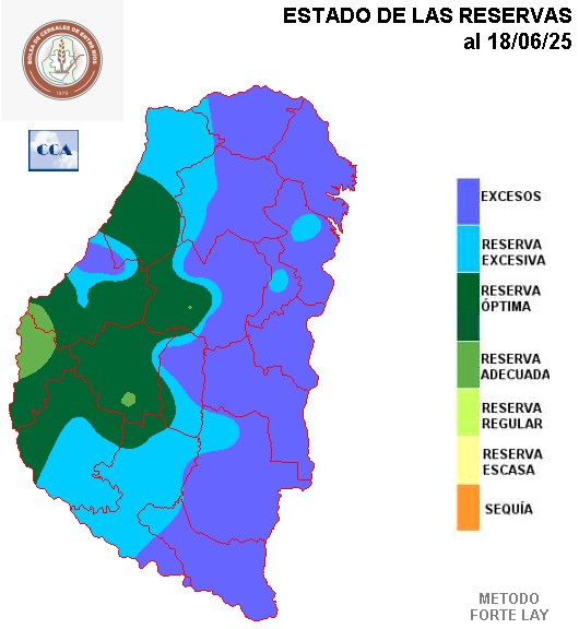 Mapa de reservas