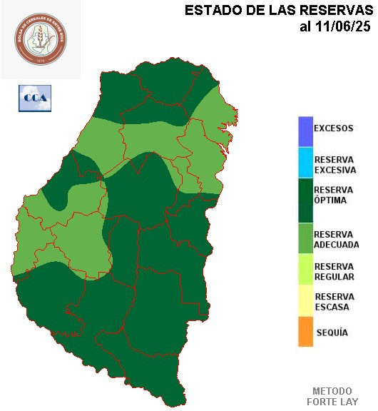 Mapa de reservas