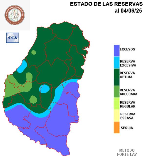 Mapa de reservas