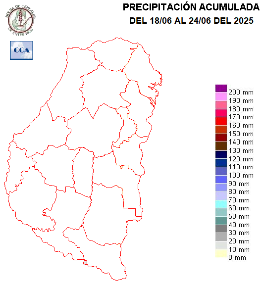 Mapa de precipitaciones