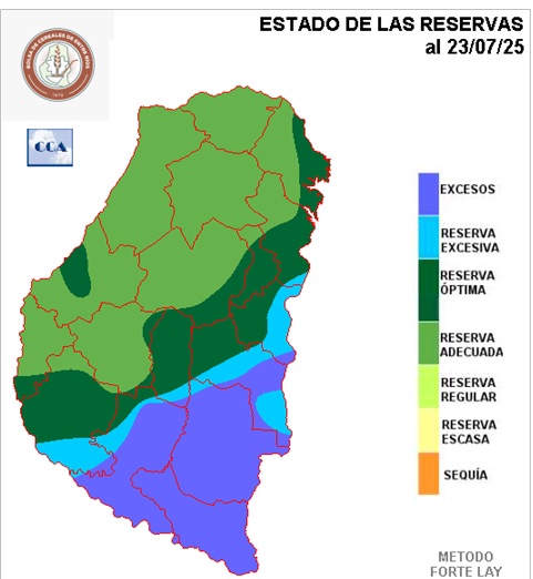 Mapa de reservas