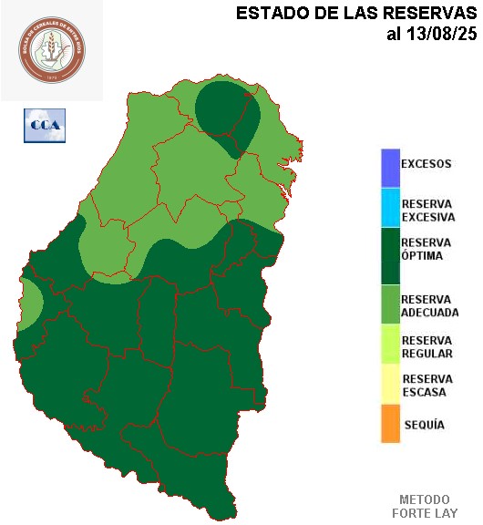 Mapa de reservas
