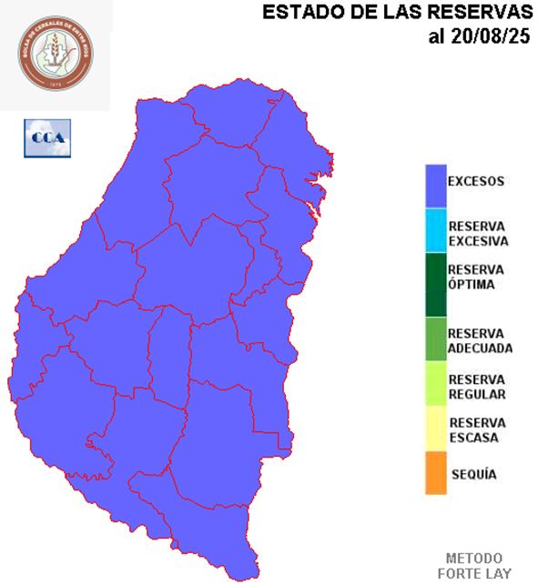 Mapa de reservas