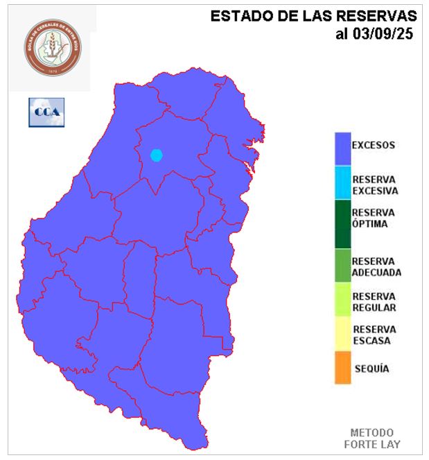 Mapa de reservas