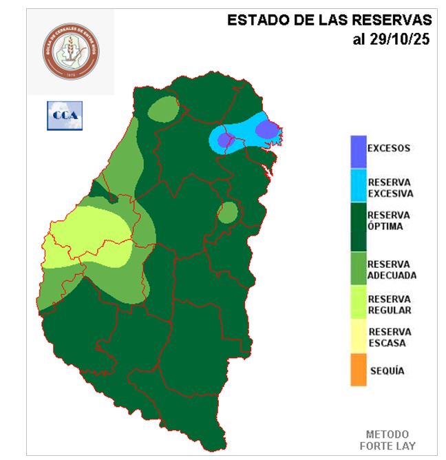 Mapa de reservas