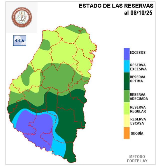Mapa de reservas