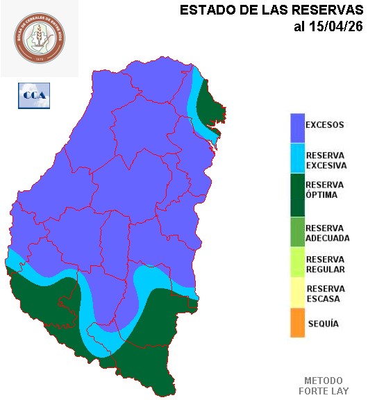Mapa de reservas