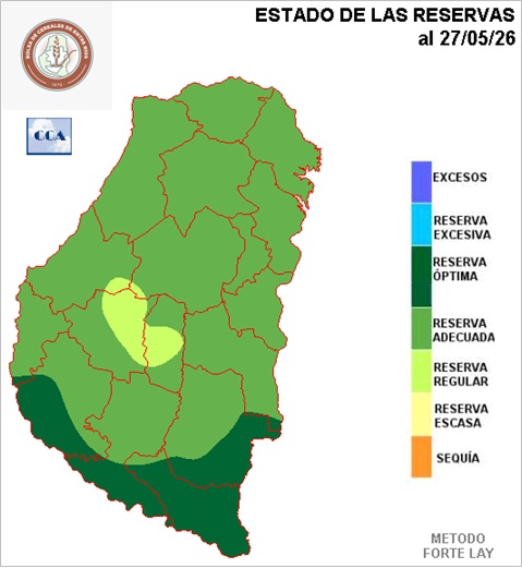 Mapa de reservas