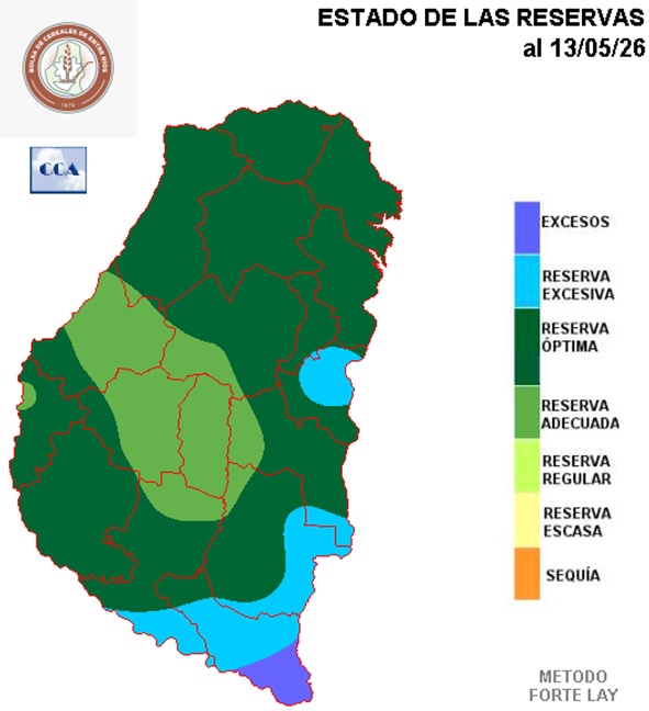 Mapa de reservas