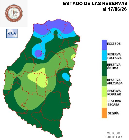 Mapa de reservas