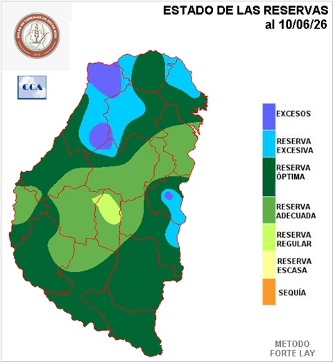 Mapa de reservas