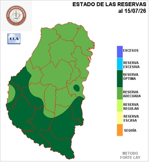 Mapa de reservas