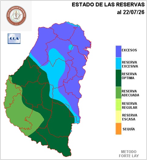 Mapa de reservas