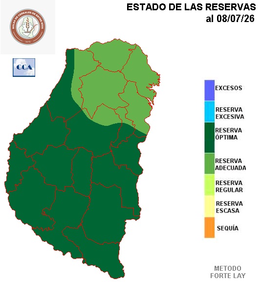 Mapa de reservas