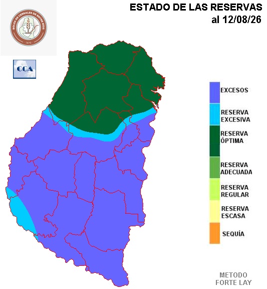 Mapa de reservas