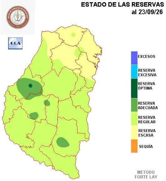 Mapa de reservas